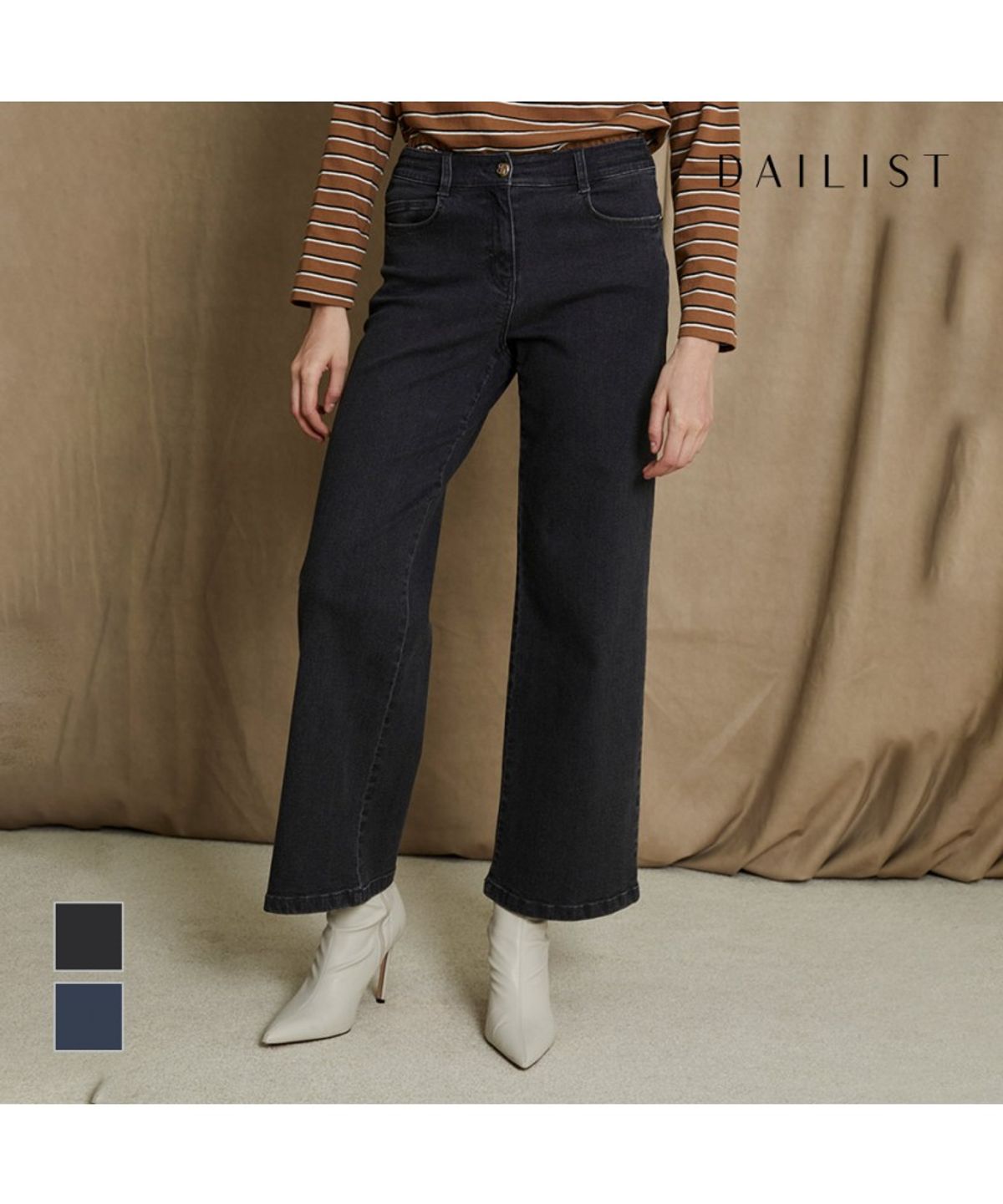 데일리스트(DAILIST) 와이드 데님_MDBMP5F7221