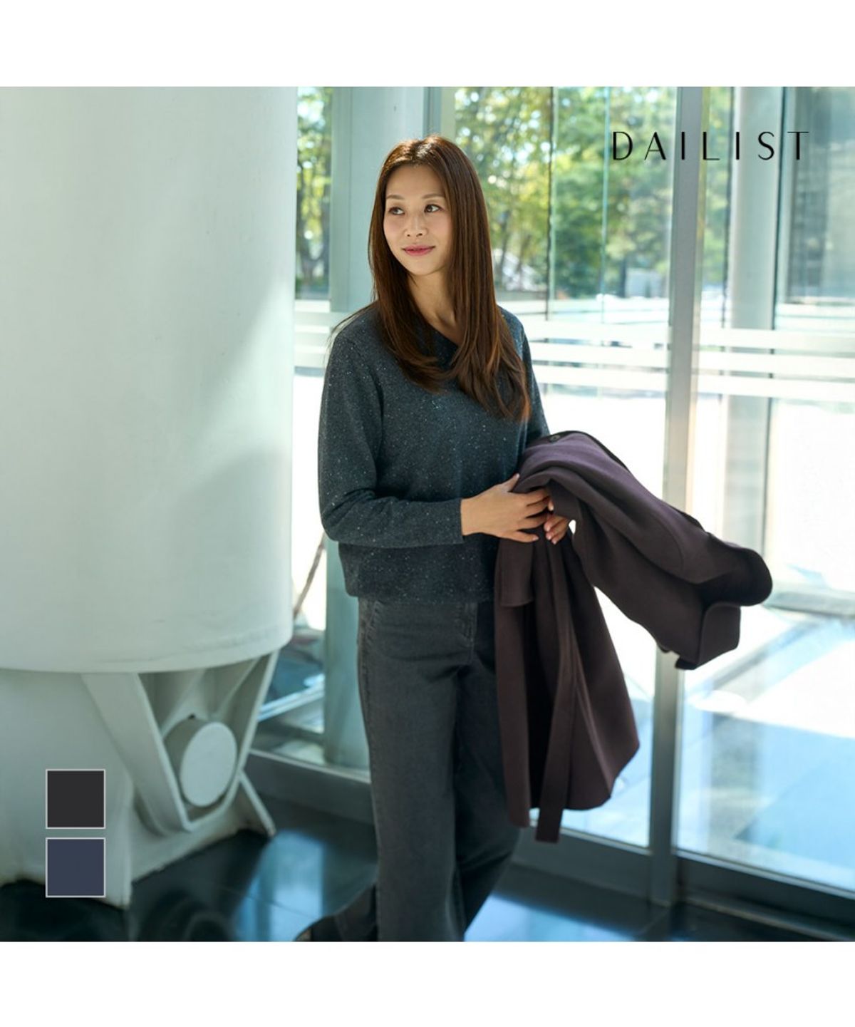 데일리스트(DAILIST) 와이드 데님_MDBMP5F7221