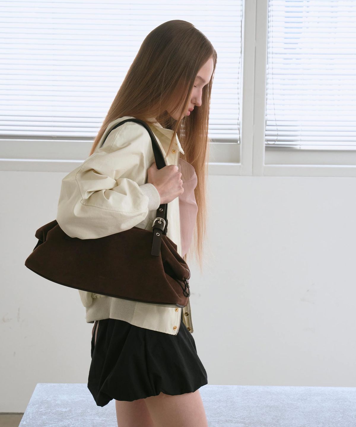 무르(MUR) Lizzy 2way Boston Bag (9color)