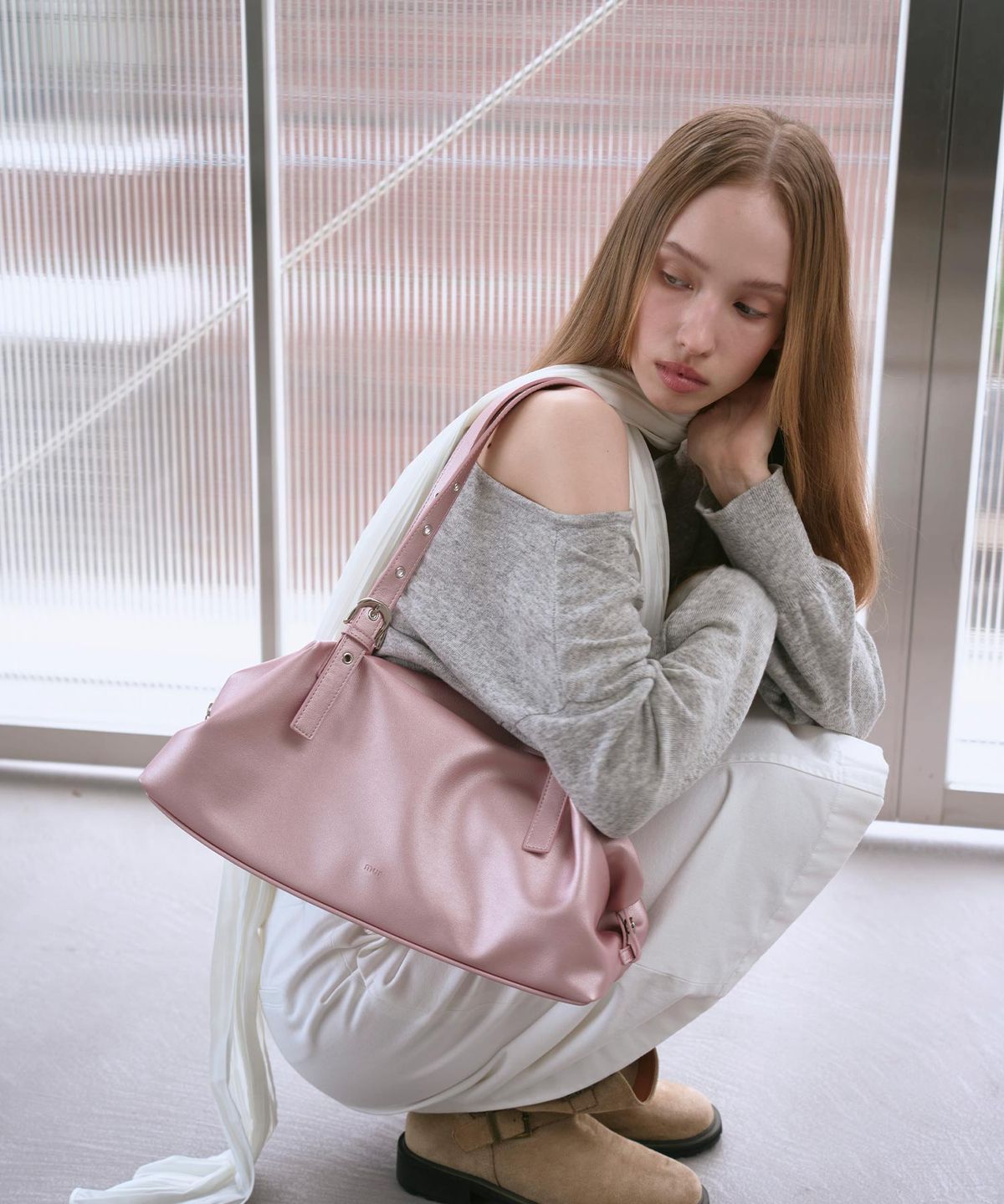 무르(MUR) Lizzy 2way Boston Bag (9color)