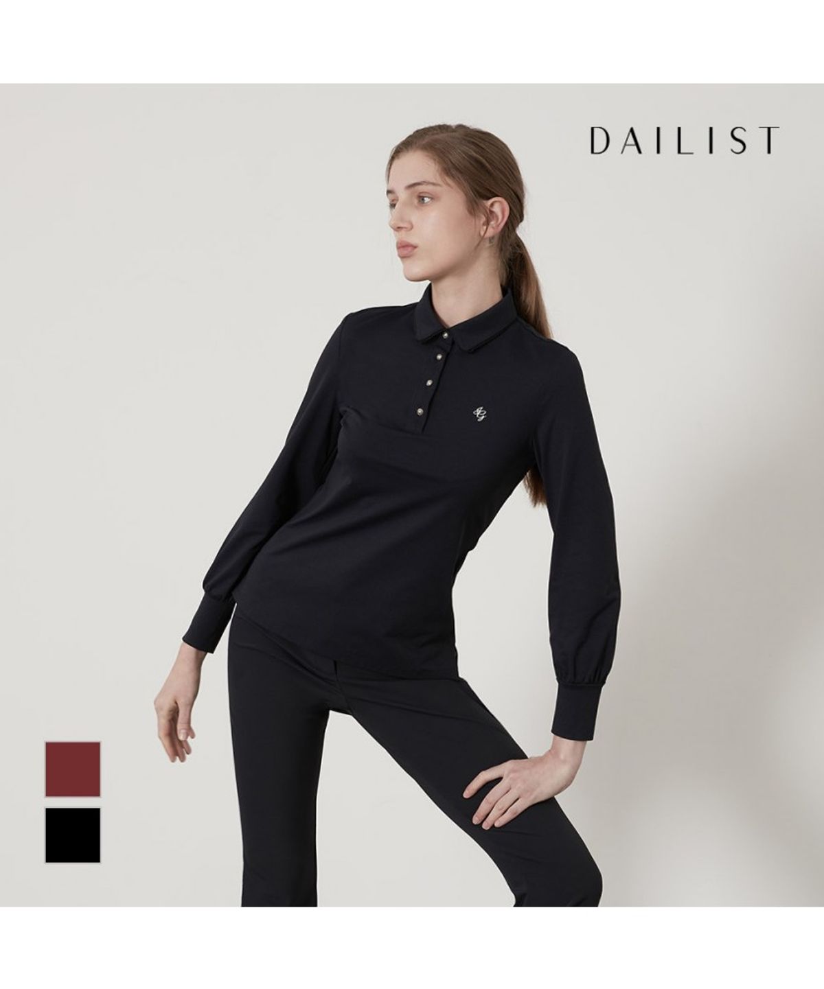 데일리스트(DAILIST) 골프 티에리 티셔츠_MDGALYF7111
