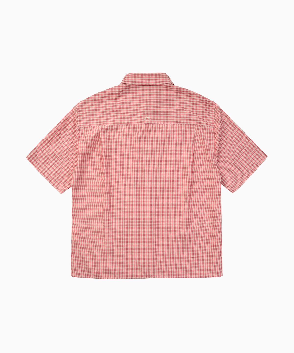 헬로 선라이즈(HELLO SUNRISE) Surf Girl Check S/S Shirt_Pink