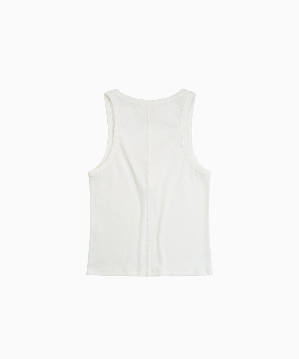 헬로 선라이즈(HELLO SUNRISE) HS Henley Neck Sleeveless(W)_White