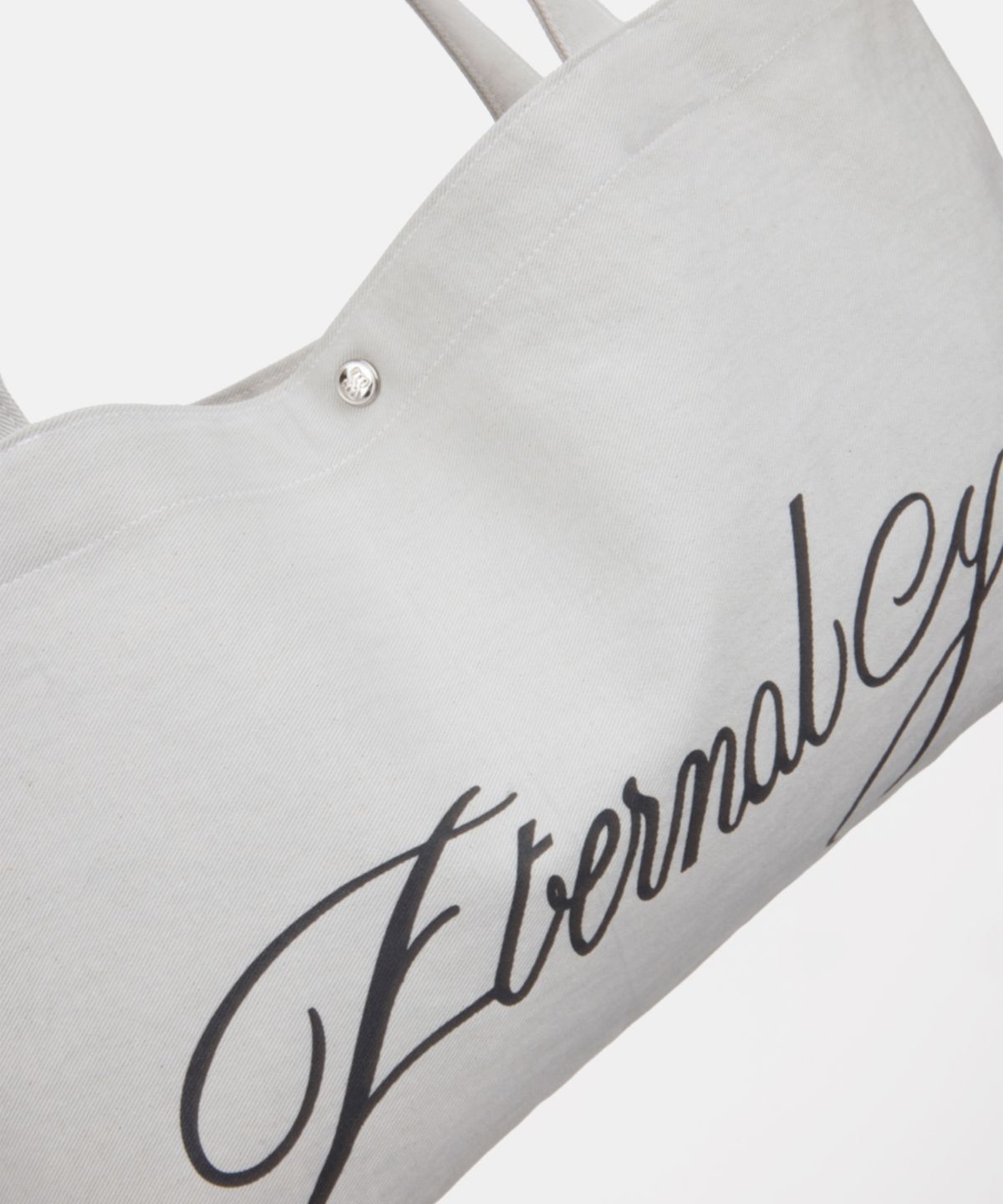 이터널유(ETERNALYOU) SUGAR STAMP BAG (COTTON GRAY)