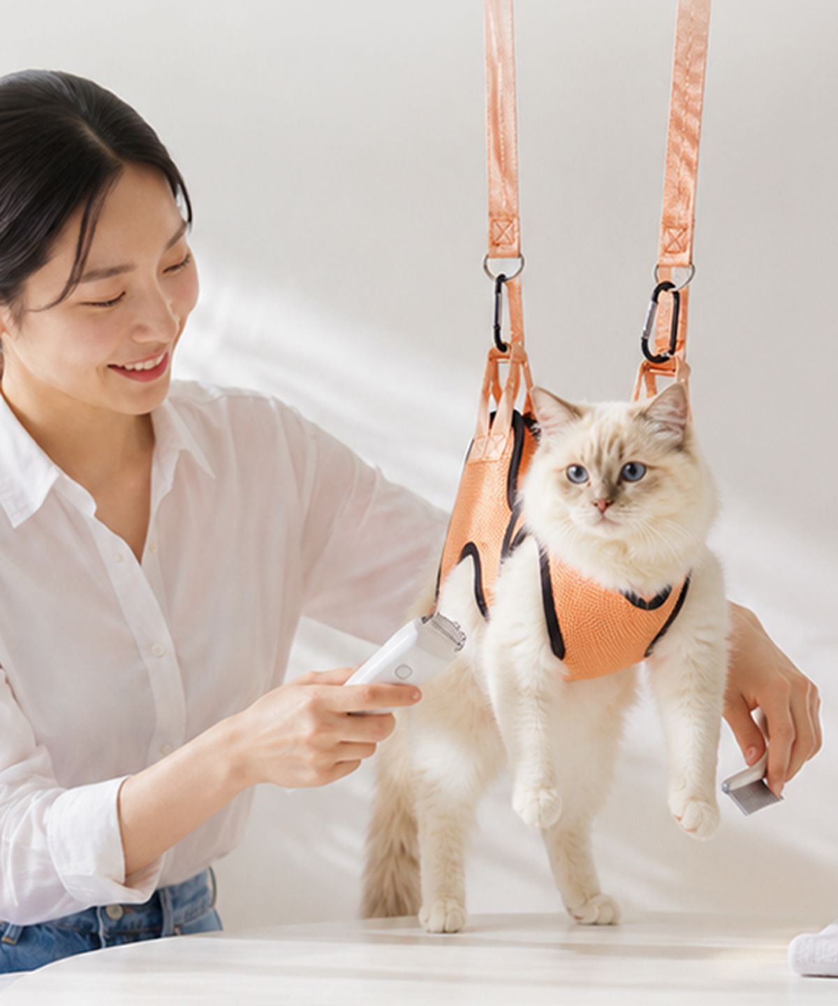 레토(LETO) 강아지 셀프 미용 거치대
