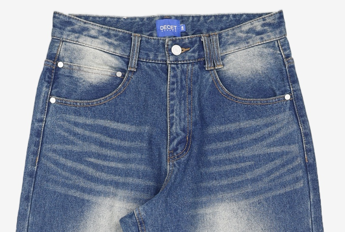 데케트(DECET) 청/데님 팬츠 XL