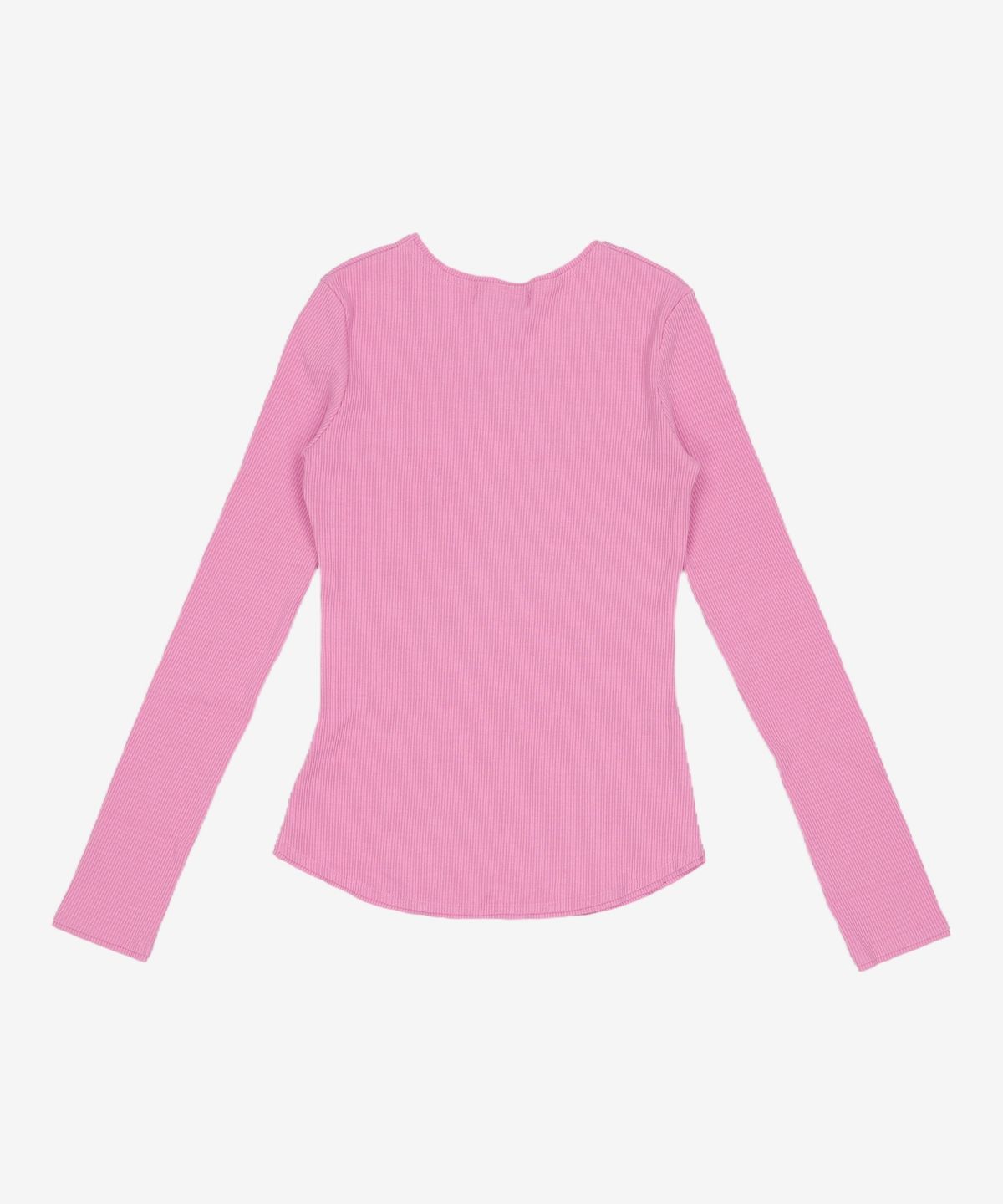 분더캄머(WNDERKAMMER) V-neck tee_pink(브이넥 티_핑크) M