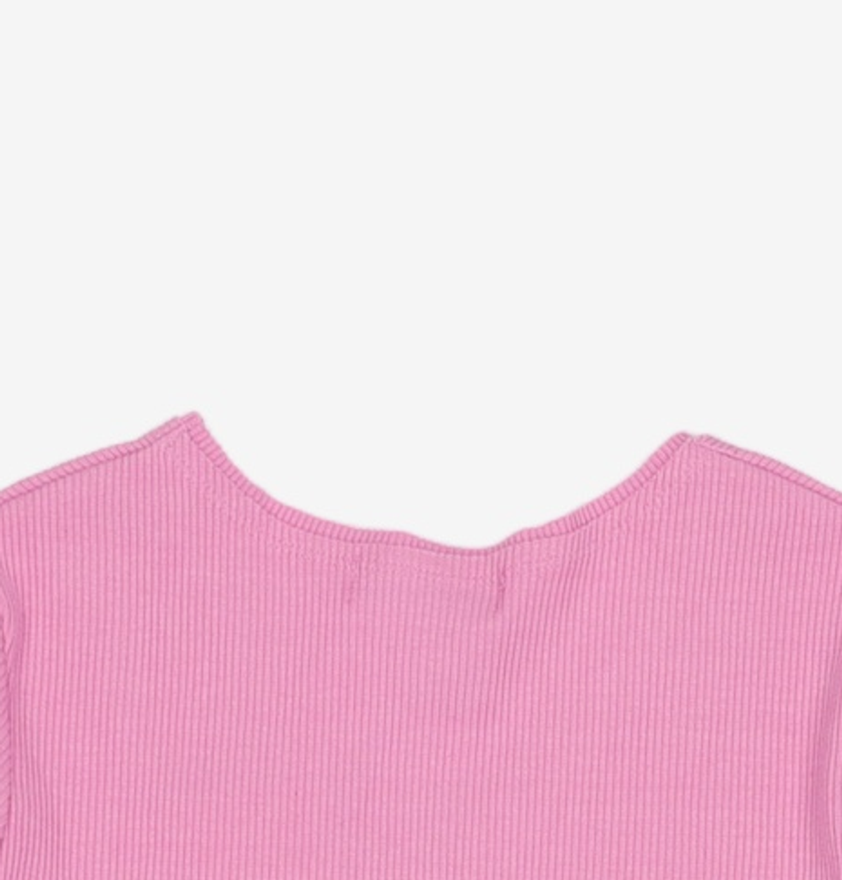 분더캄머(WNDERKAMMER) V-neck tee_pink(브이넥 티_핑크) M