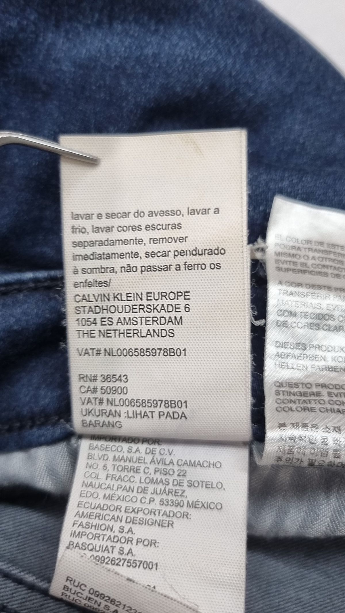 캘빈클라인 진(CALVIN KLEIN JEANS) 청/데님 팬츠 36