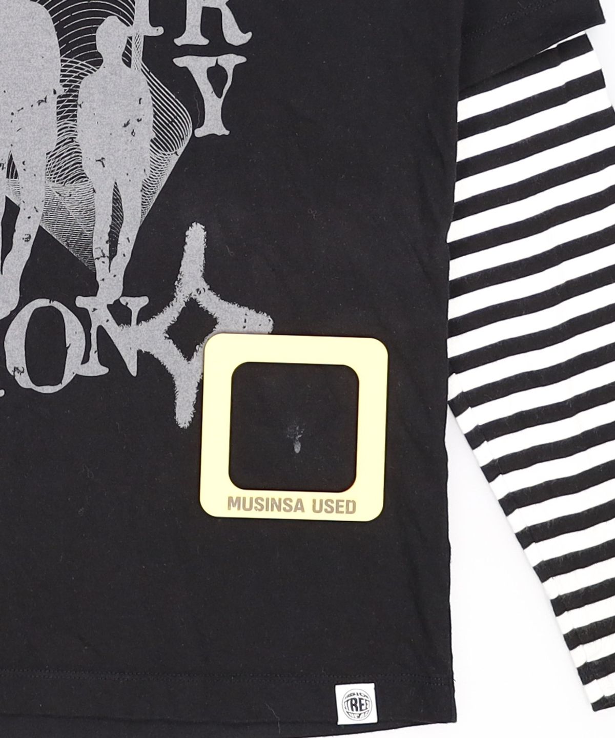 비전스트릿웨어(VISION STREETWEAR) VSW Geometry Long Sleeve Black L