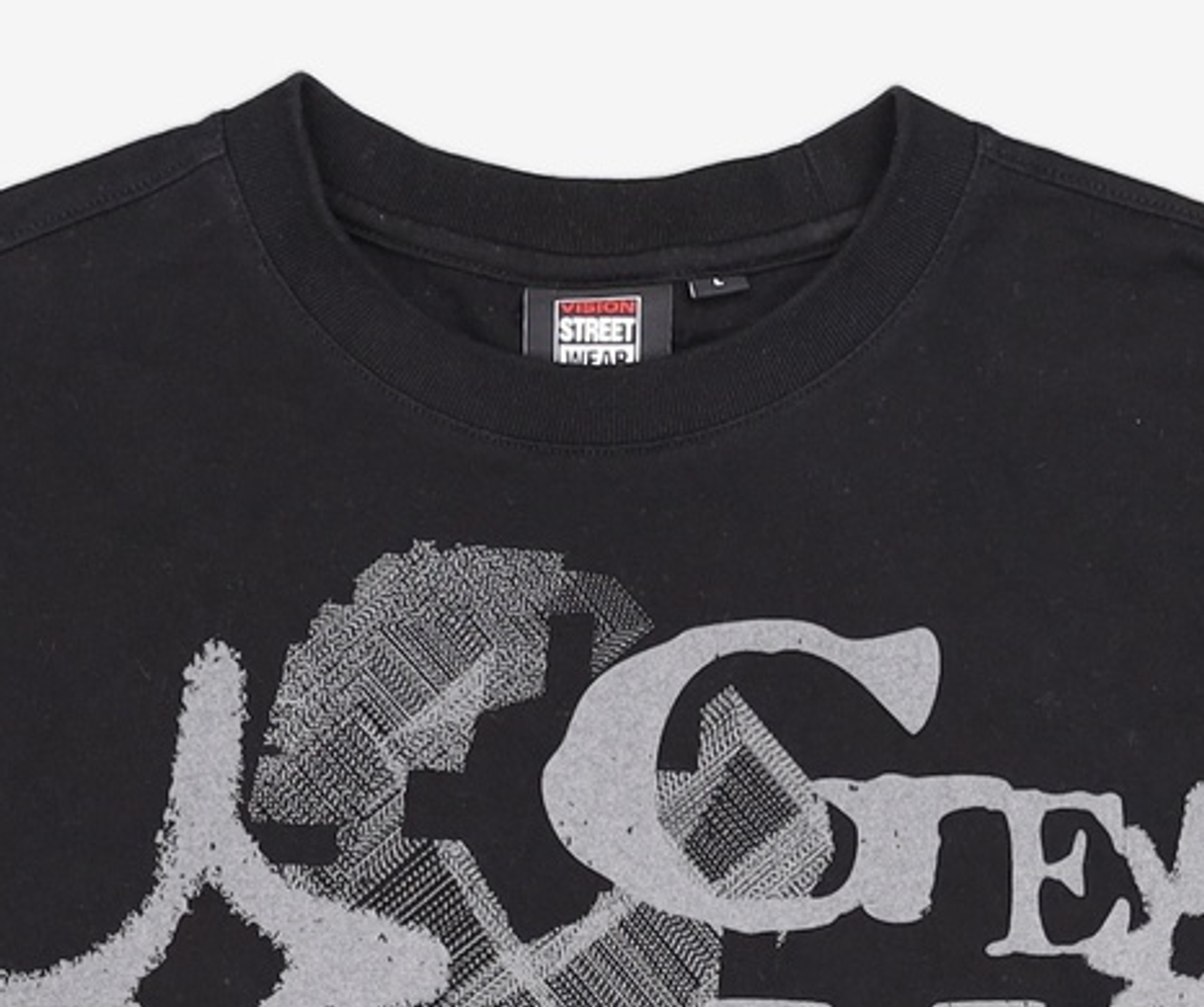 비전스트릿웨어(VISION STREETWEAR) VSW Geometry Long Sleeve Black L