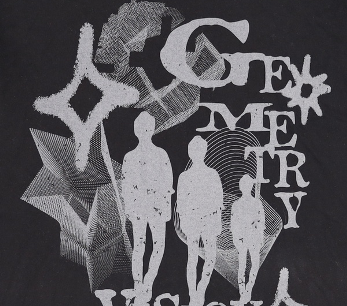 비전스트릿웨어(VISION STREETWEAR) VSW Geometry Long Sleeve Black L
