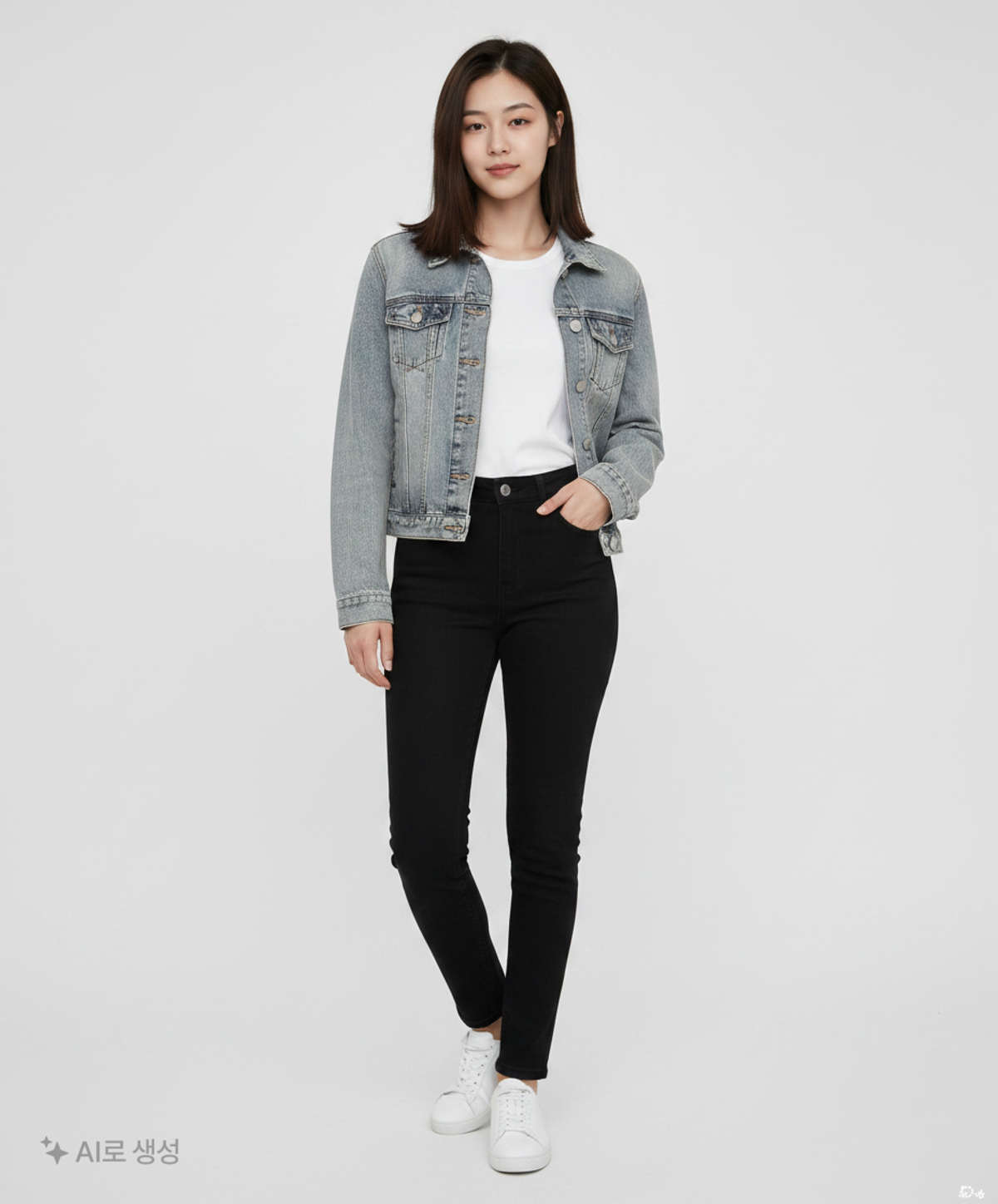 데케트(DECET) 데님/트러커 재킷 M