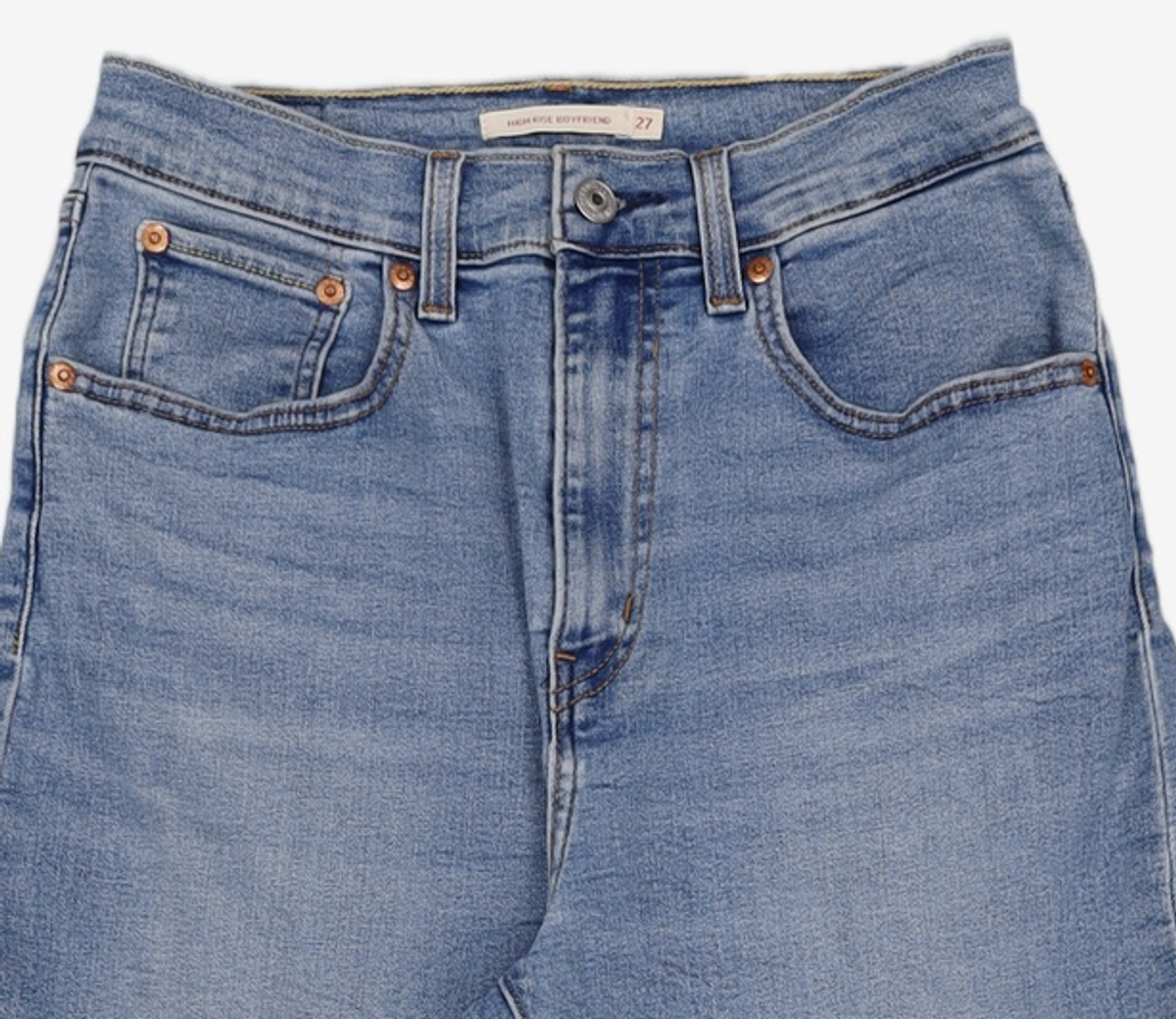 리바이스(LEVI'S) 여성 하이웨이스트 보이프렌드 웜진_85873-0082 27