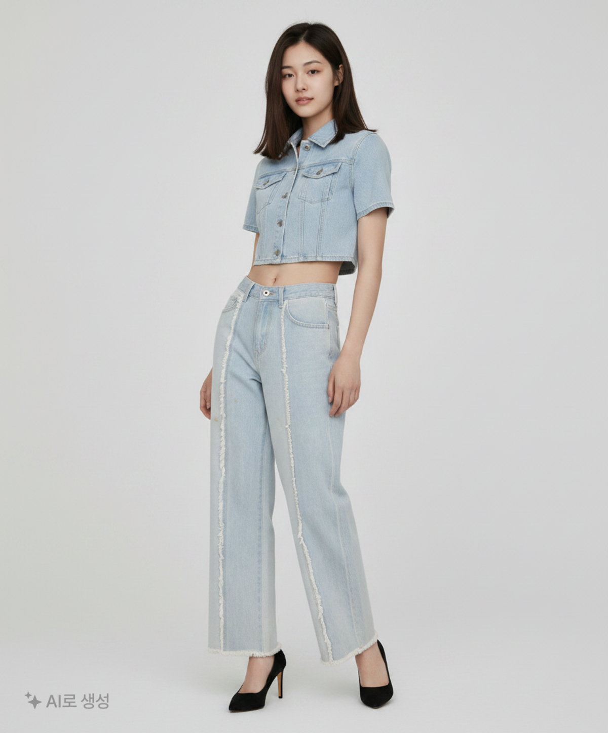 시티브리즈(CITYBREEZE) 청/데님 팬츠 S