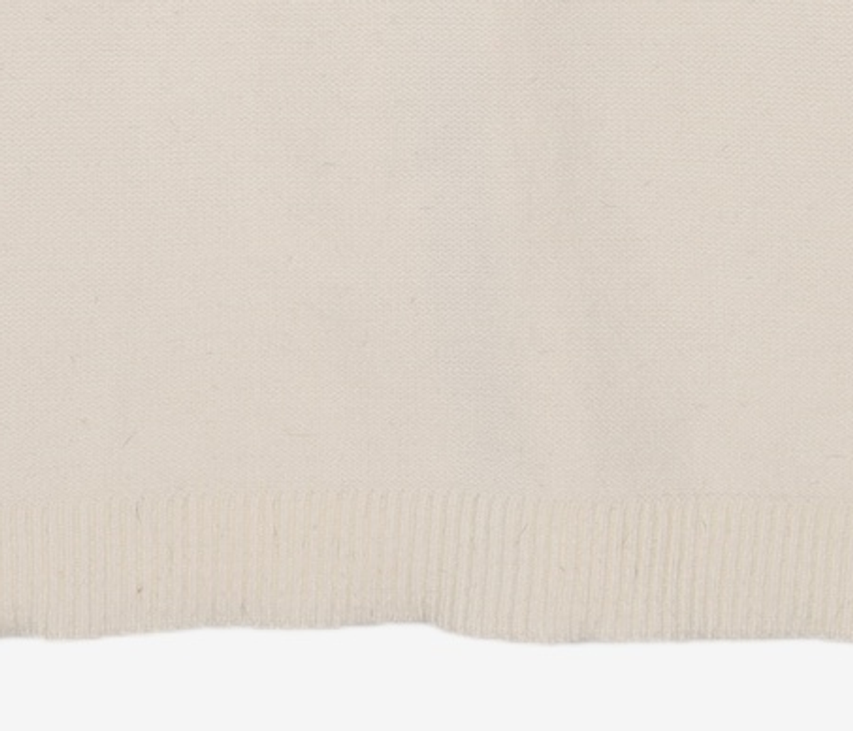 와드로브(WARDROBE) CABLE SLIT KNIT_IVORY FREE