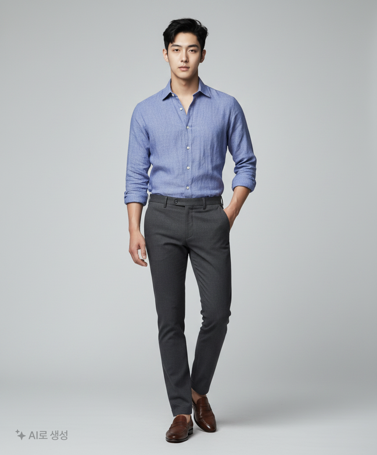 유니클로(UNIQLO) 캐주얼 셔츠 L