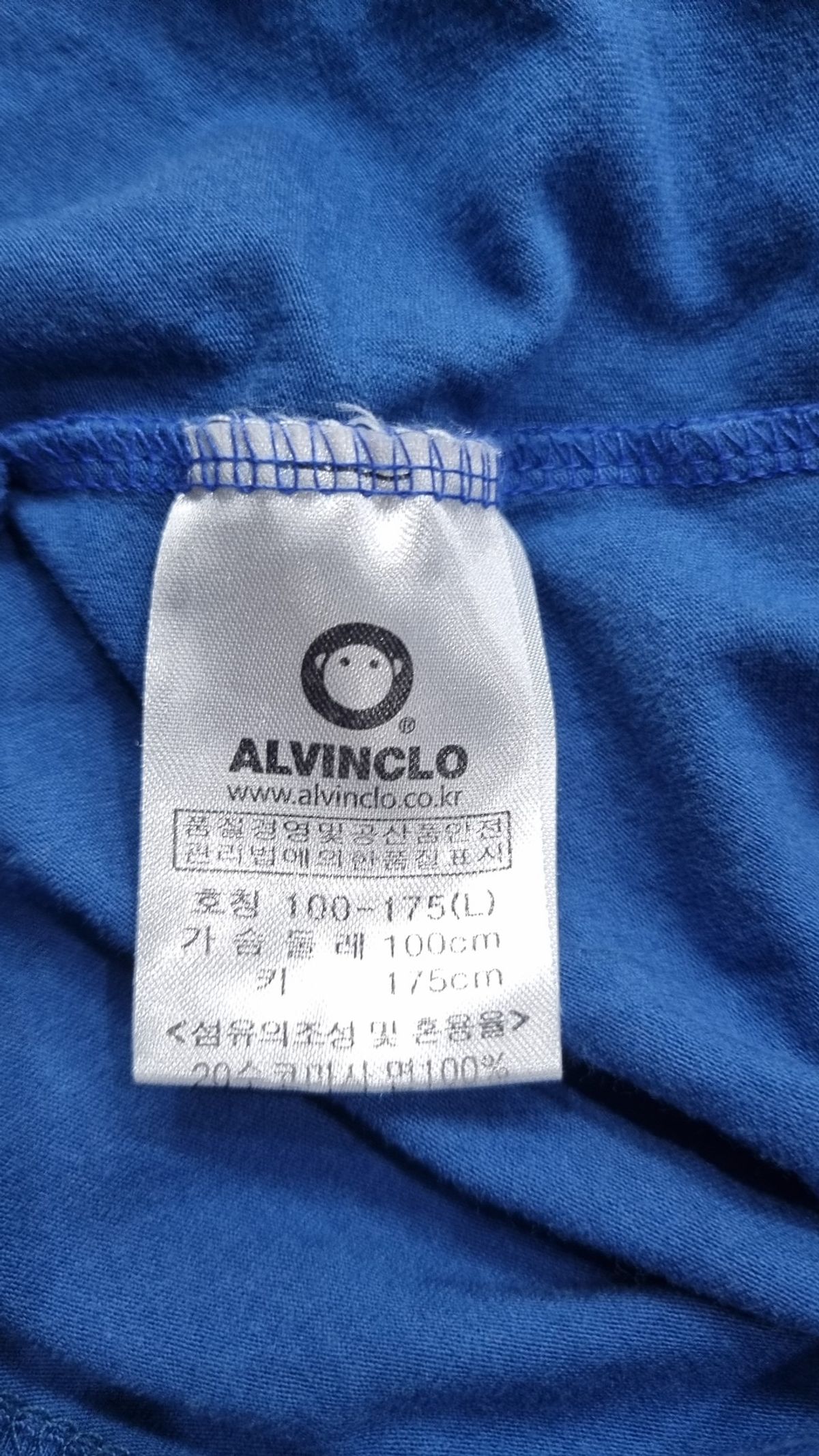 앨빈클로(ALVINCLO) 반소매 티셔츠 L