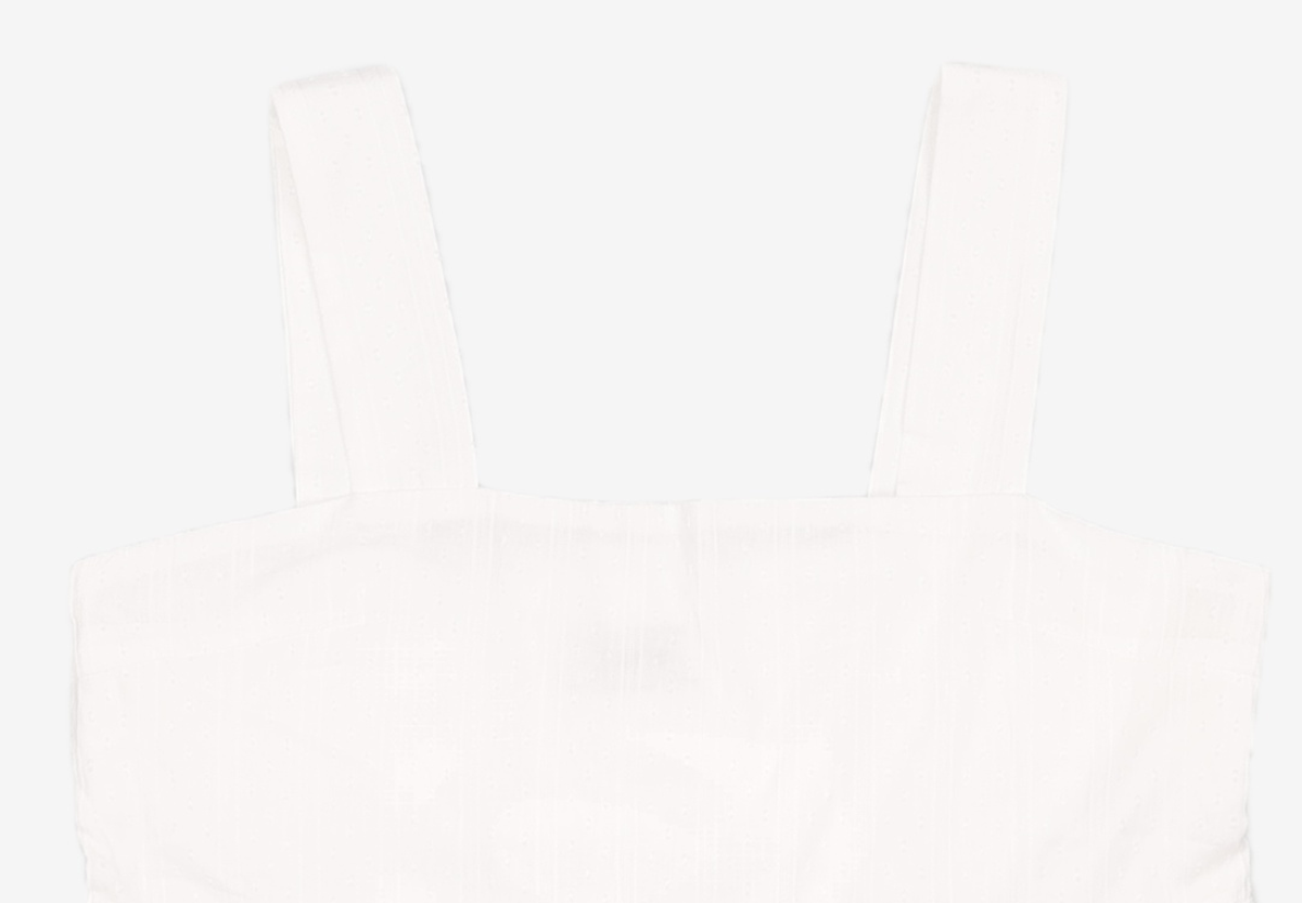 엽페(YUPPE) LACE SLEEVELESS TOP_WHITE ONE SIZE