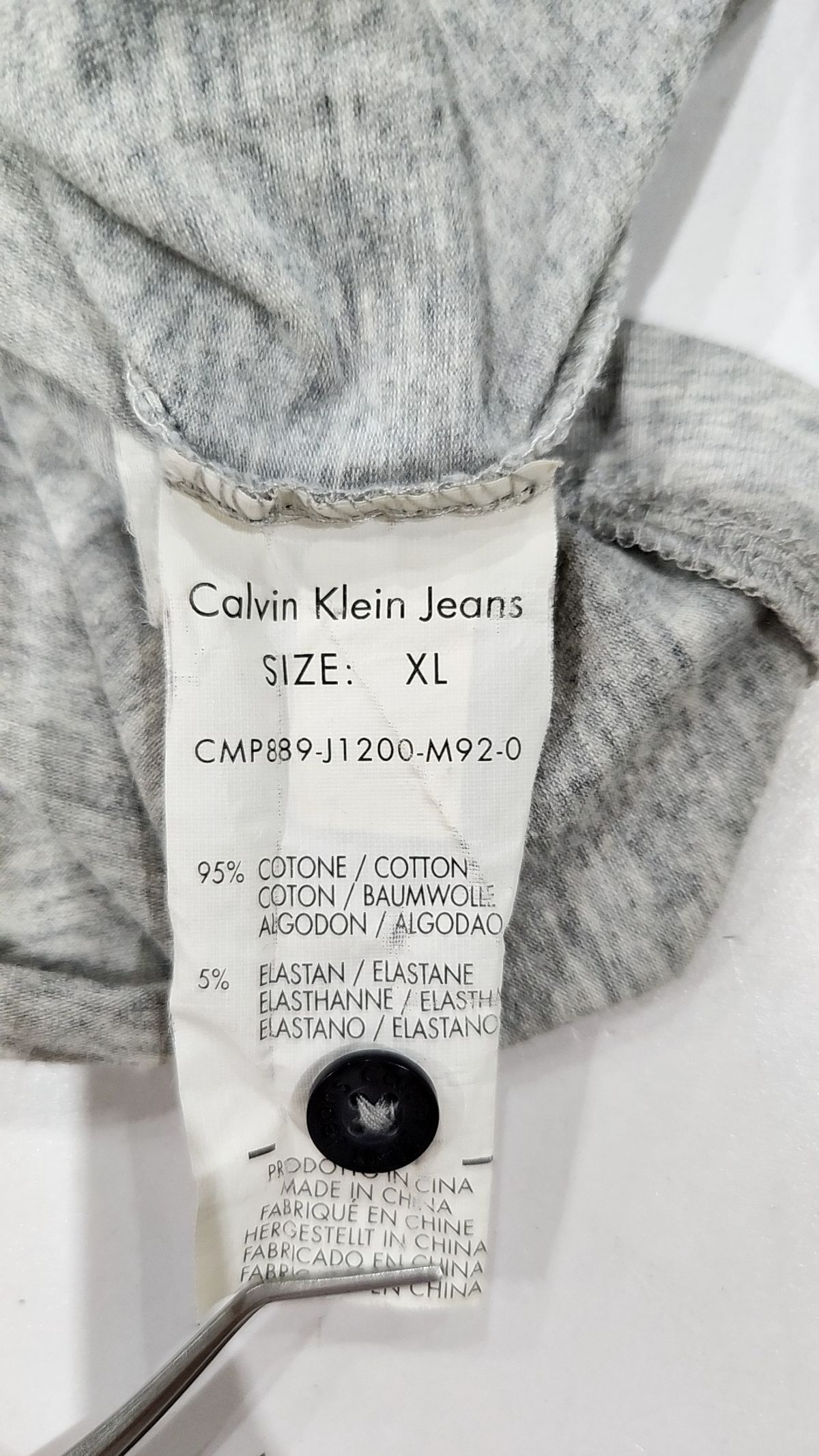 캘빈클라인 진(CALVIN KLEIN JEANS) 피케/카라 티셔츠 XL