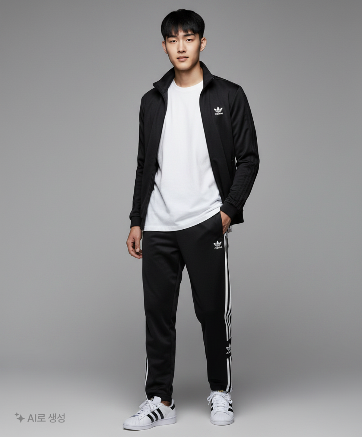 아디다스(ADIDAS) 락업 트랙팬츠 - 블랙 / ED7542 XS