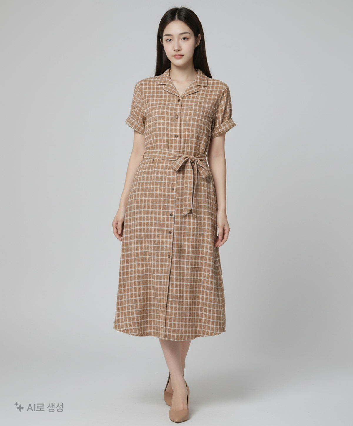 스파오(SPAO) 미디 원피스 S