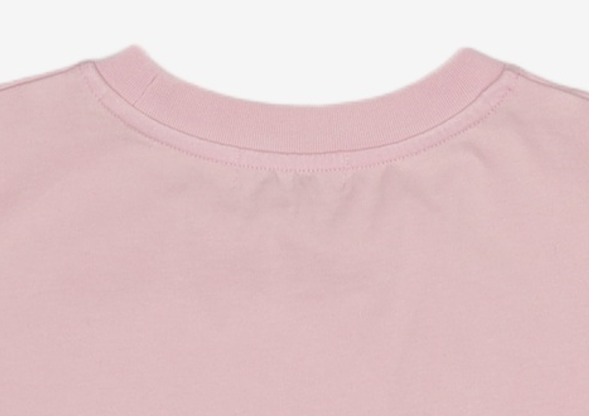 그로브(GROVE) GRVR APPLIQUE T-SHIRT (PINK) FREE