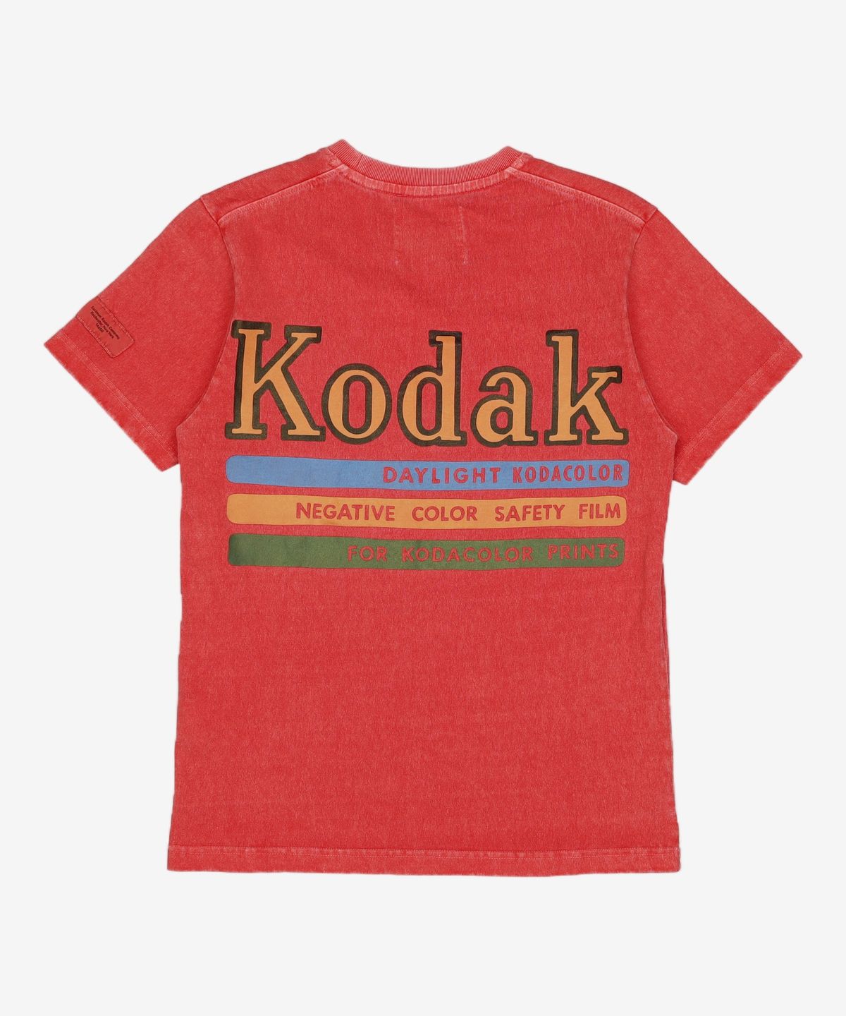 코닥(KODAK) 코다컬러 워싱 반팔티셔츠 RED 85