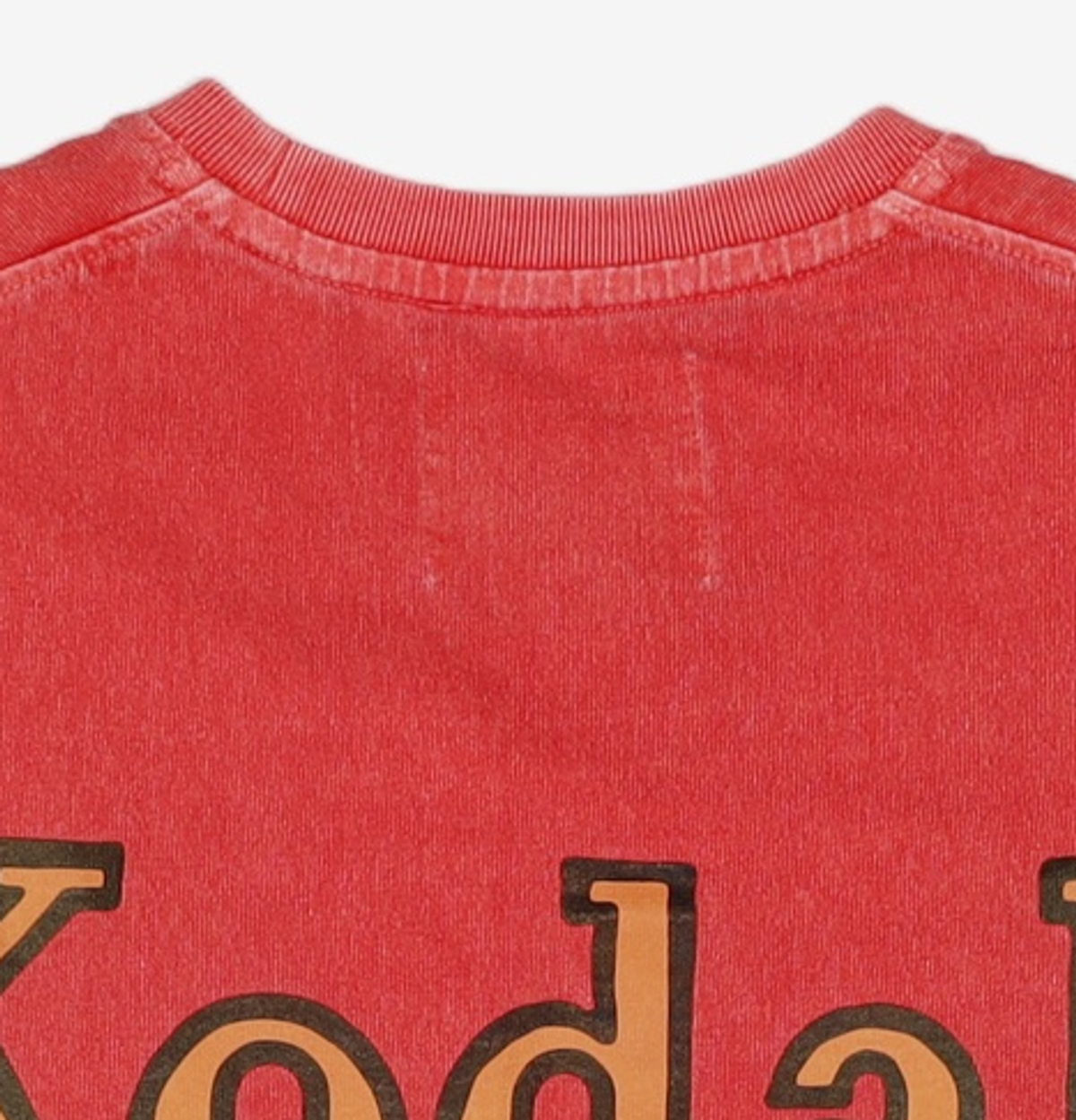 코닥(KODAK) 코다컬러 워싱 반팔티셔츠 RED 85