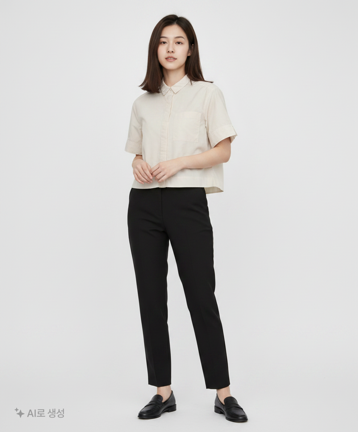 유니클로(UNIQLO) 캐주얼 셔츠 S