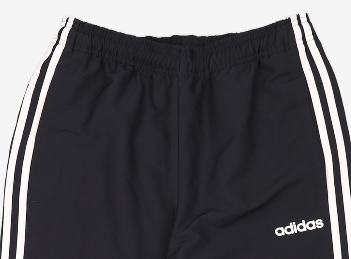 아디다스(ADIDAS) 에센셜 3S 윈드 팬츠 - 블랙:화이트 / DQ3100 M