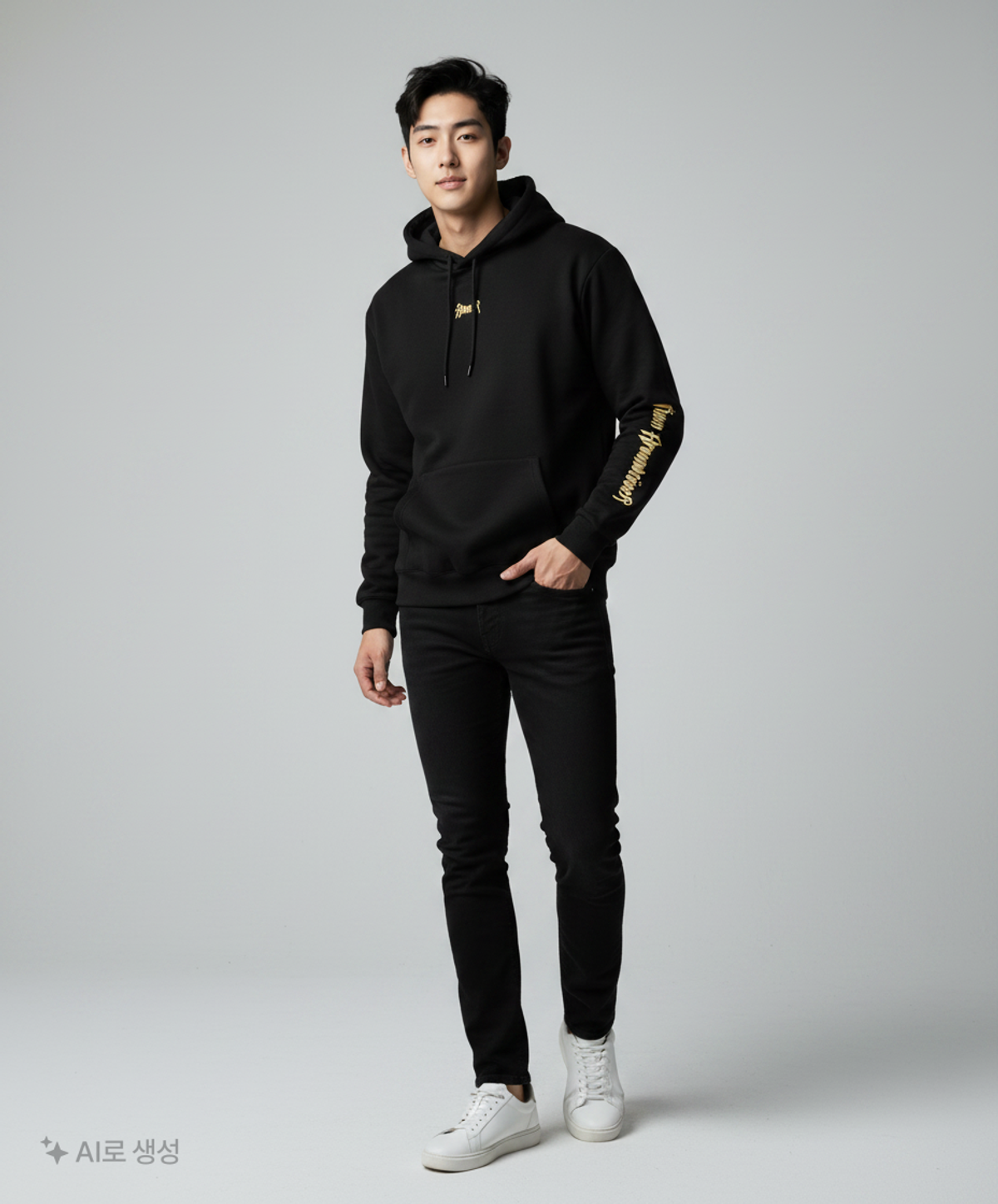 어커버(ACOVER) 후드 티셔츠 L