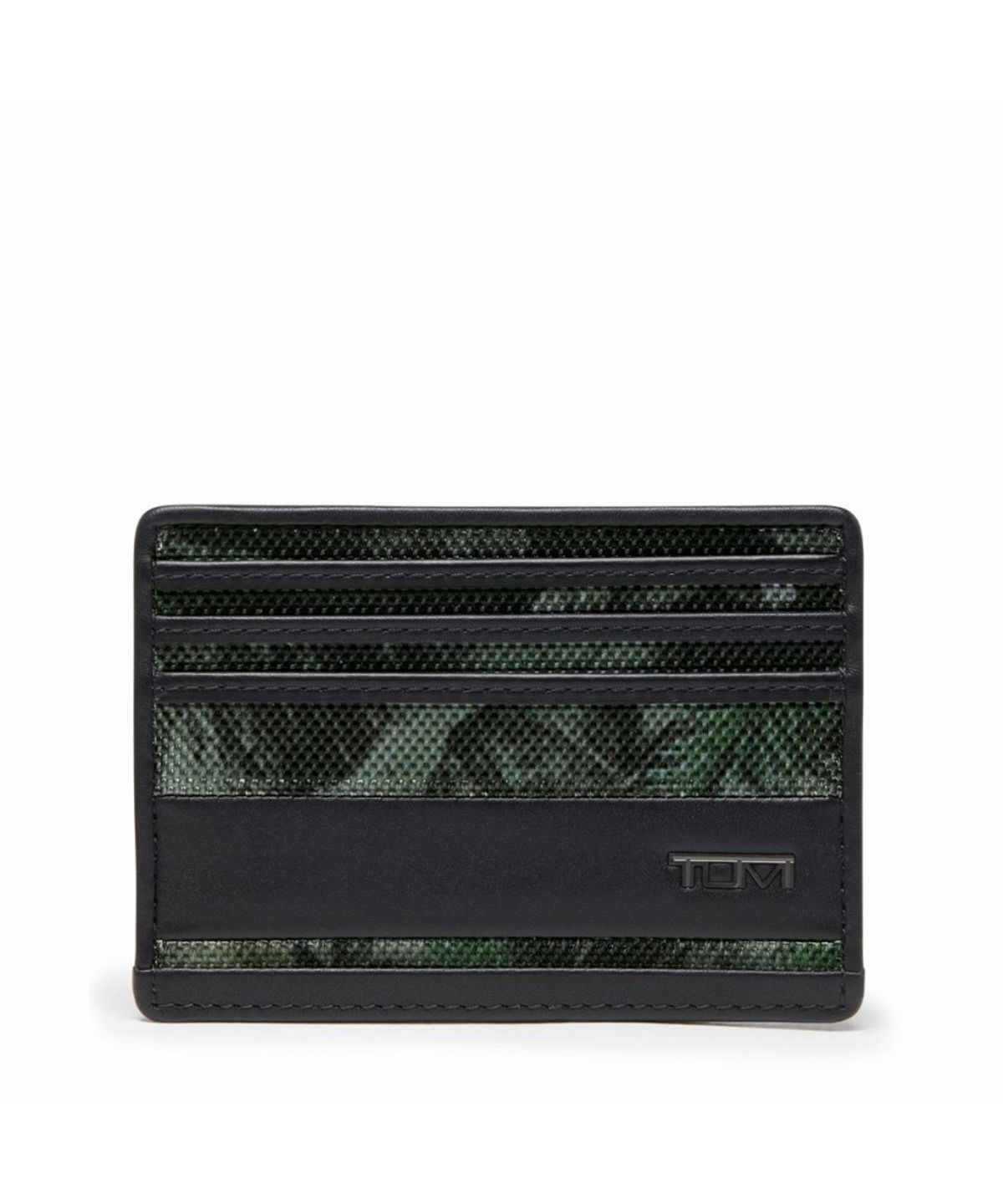 투미(TUMI) 알파 6 크레딧 카드 슬림 카드 케이스 포레스트 카모_01192300FCM2