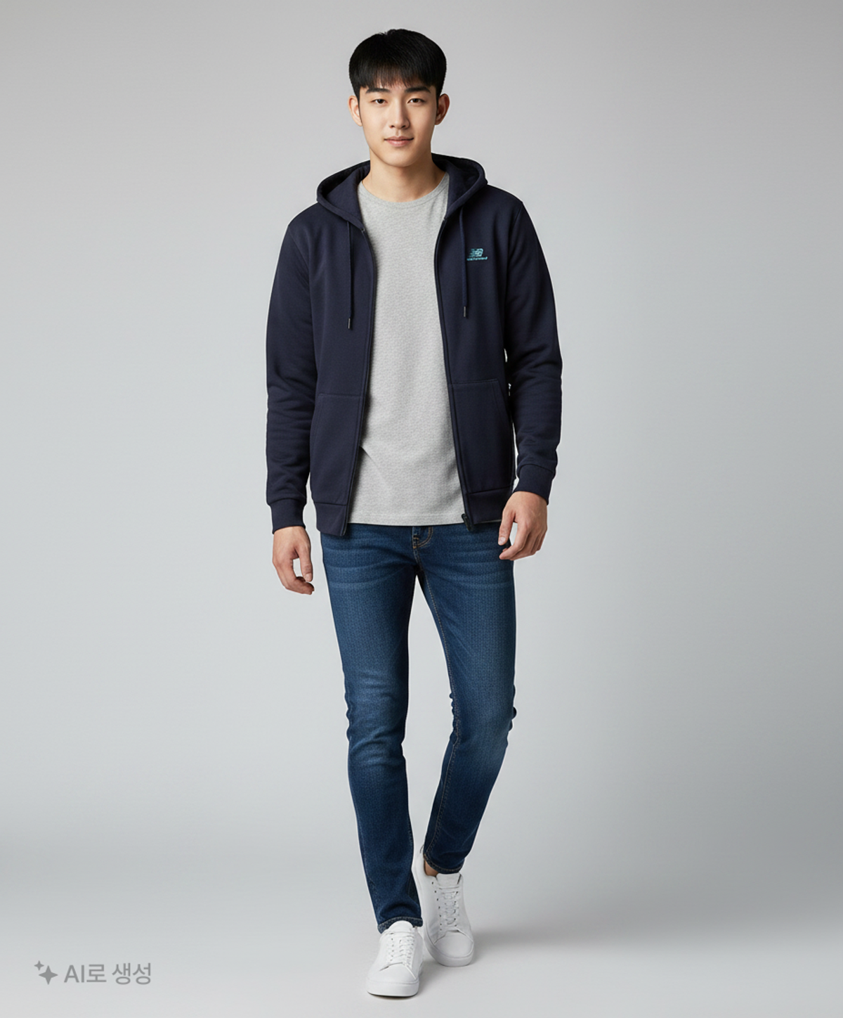 뉴발란스(NEW BALANCE) 후드 집업 L