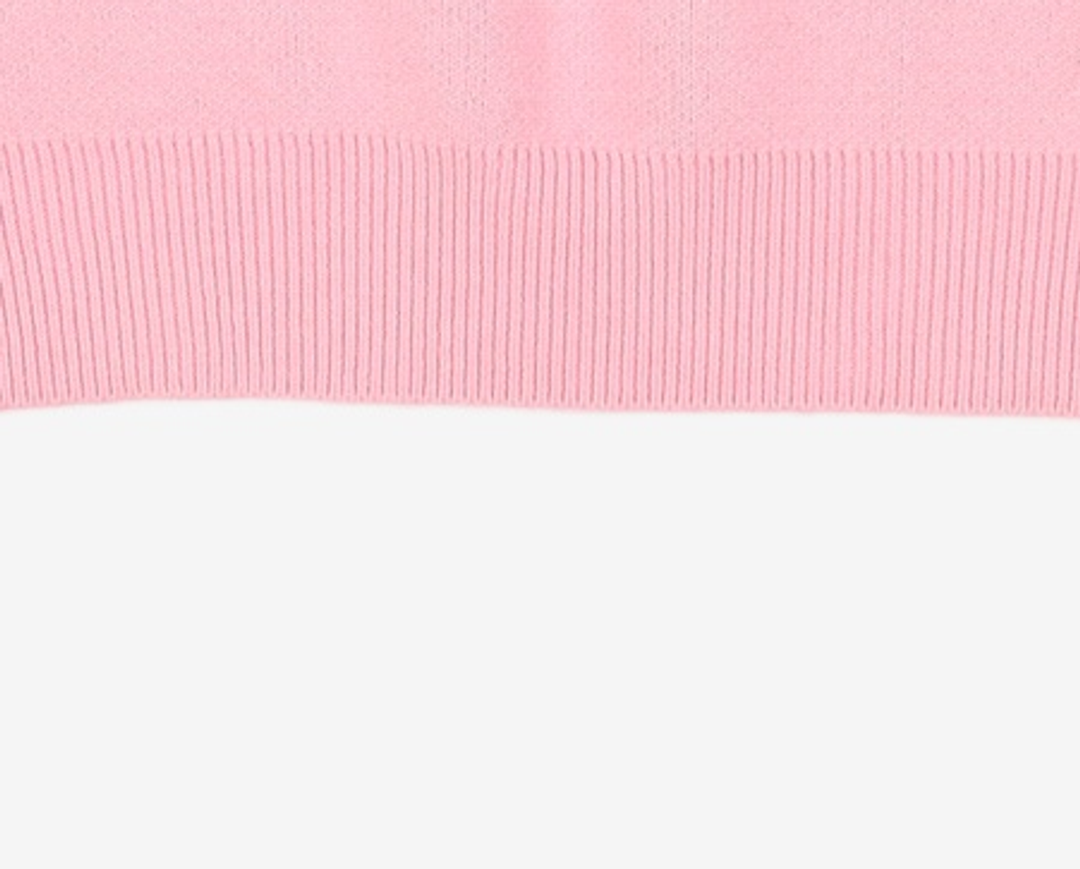 유희(YOUHEE) YOUHEE LETTERING PULLOVER KNIT PINK FREE
