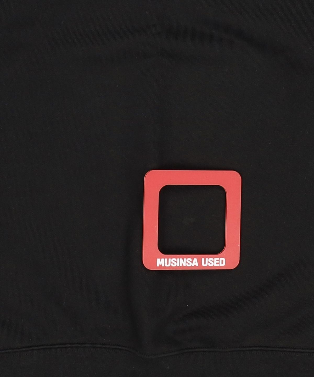 노매뉴얼(NOMANUAL) D.R LOGO SWEATSHIRT - BLACK XL