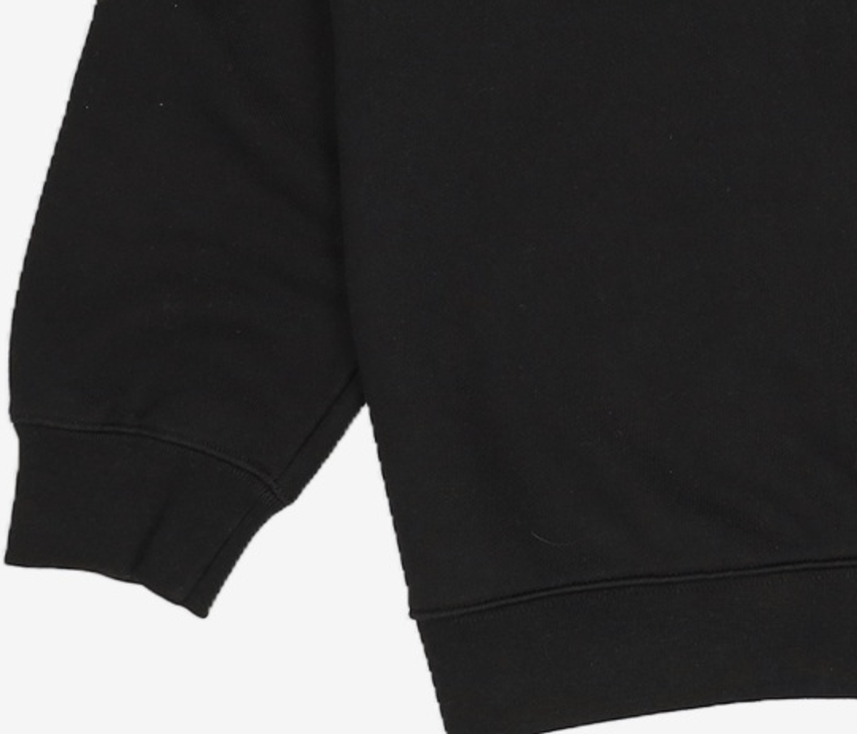 노매뉴얼(NOMANUAL) D.R LOGO SWEATSHIRT - BLACK XL