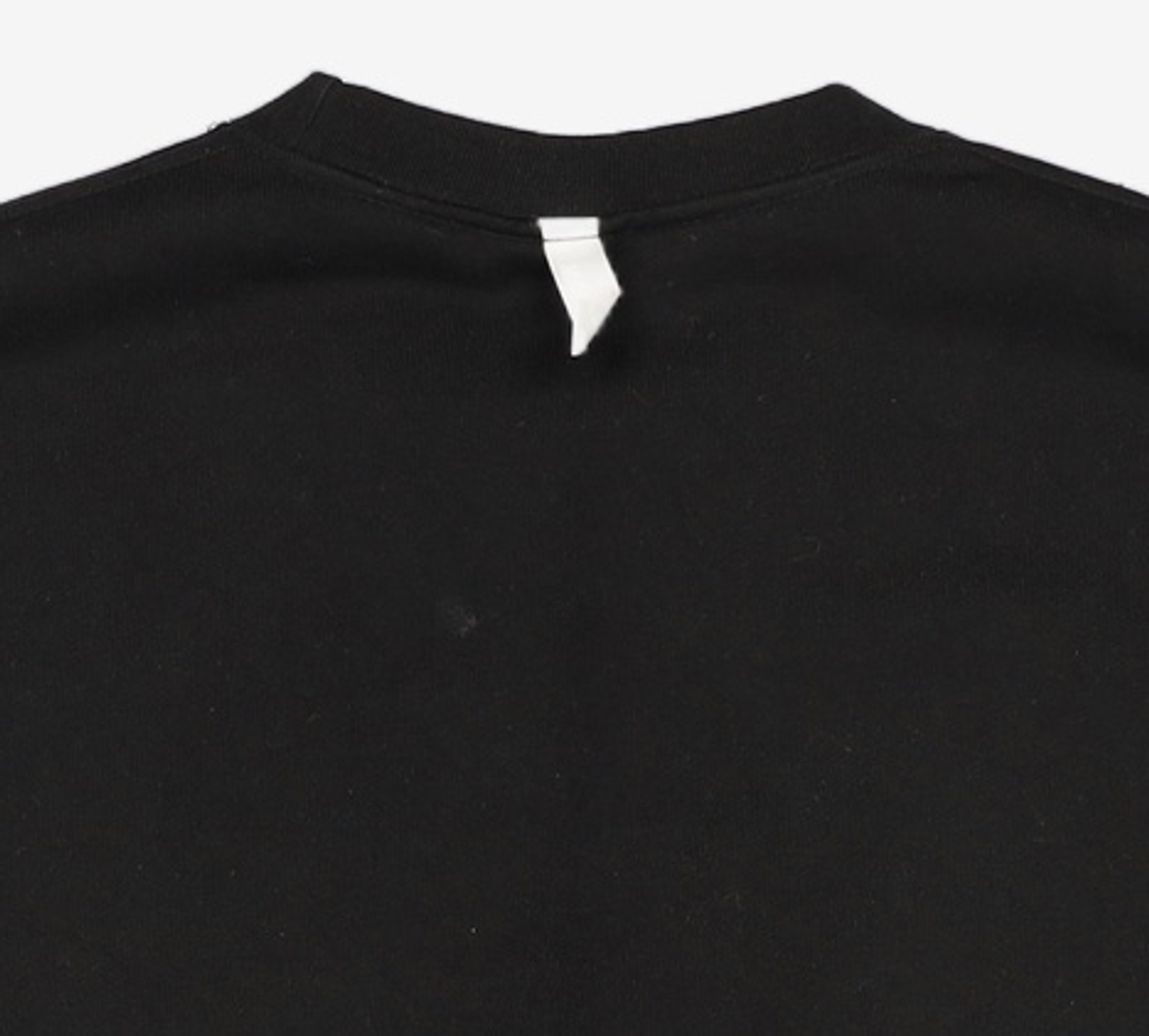 노매뉴얼(NOMANUAL) D.R LOGO SWEATSHIRT - BLACK XL