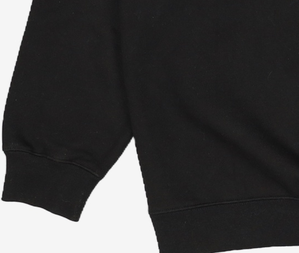 노매뉴얼(NOMANUAL) D.R LOGO SWEATSHIRT - BLACK XL