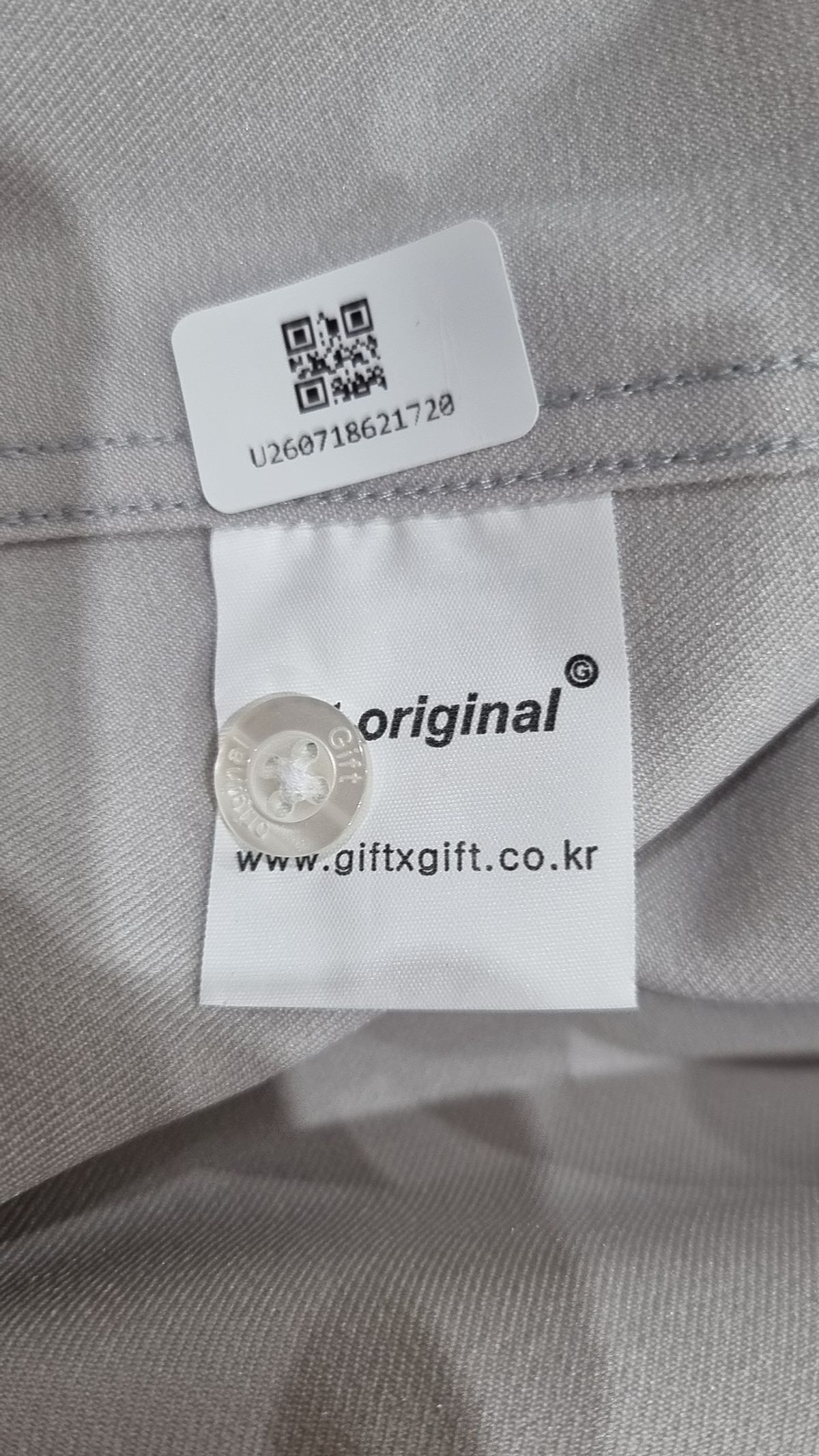 기프트오리지널(GIFTORIGINAL) 캐주얼 셔츠 S