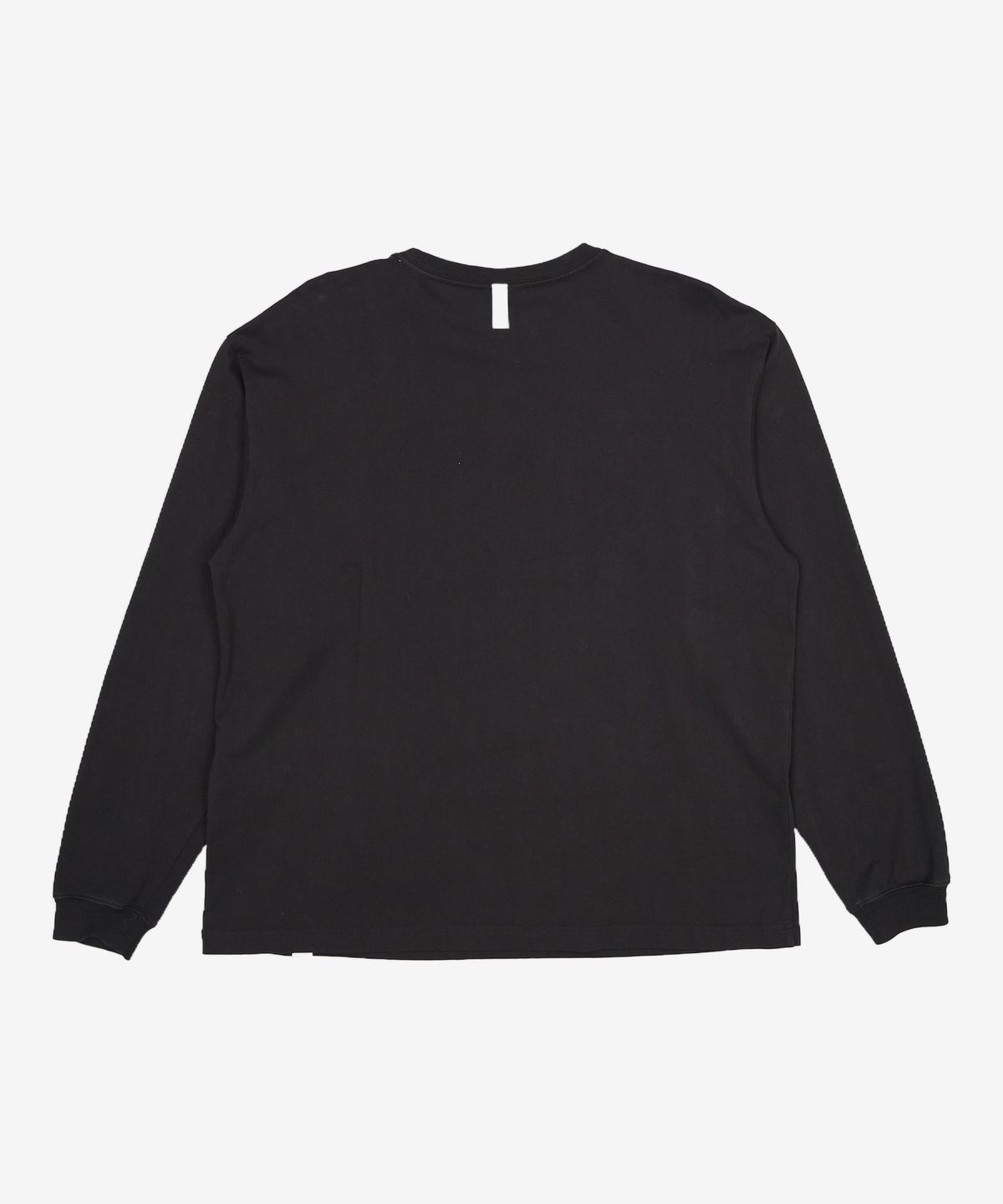 노매뉴얼(NOMANUAL) S.A LONG SLEEVE TEE - BLACK XL