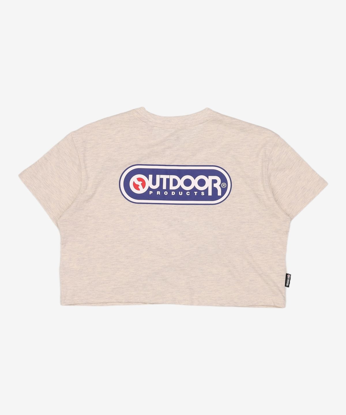 아웃도어 프로덕츠(OUTDOOR PRODUCTS) 백로고 크롭 티셔츠 BACK LOGO CROPPEDT-SHIRT 0MM