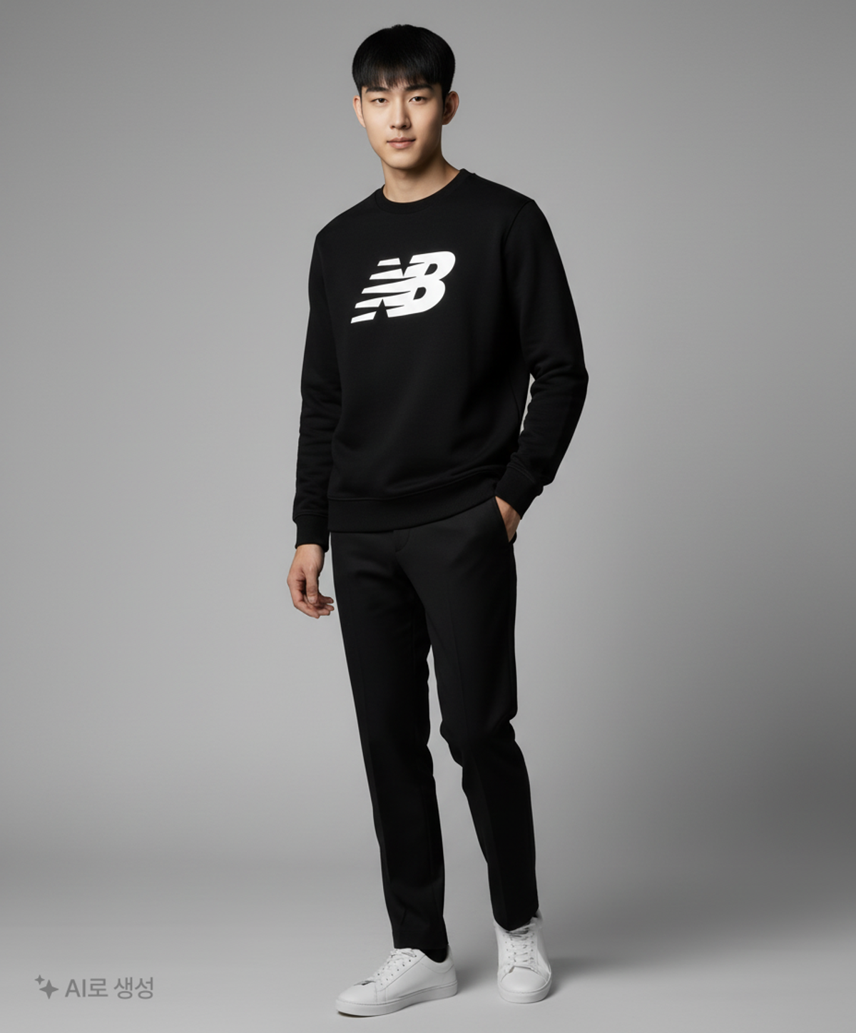 뉴발란스(NEW BALANCE) 맨투맨/스웨트셔츠 S