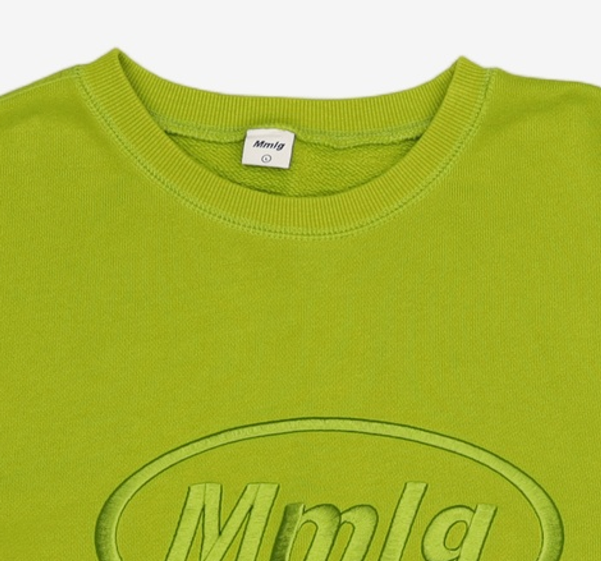 엠엠엘지(MMLG) [Mmlg] MMLG OPACITY SWEAT (DENVER GREEN) L