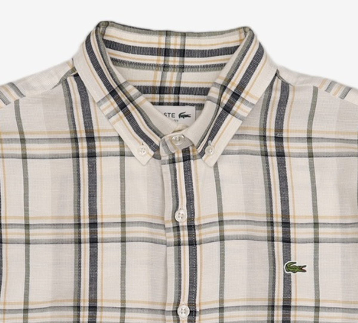 라코스테(LACOSTE) 남성 데일리 체크 셔츠 LCST CH825E-20BXZD M