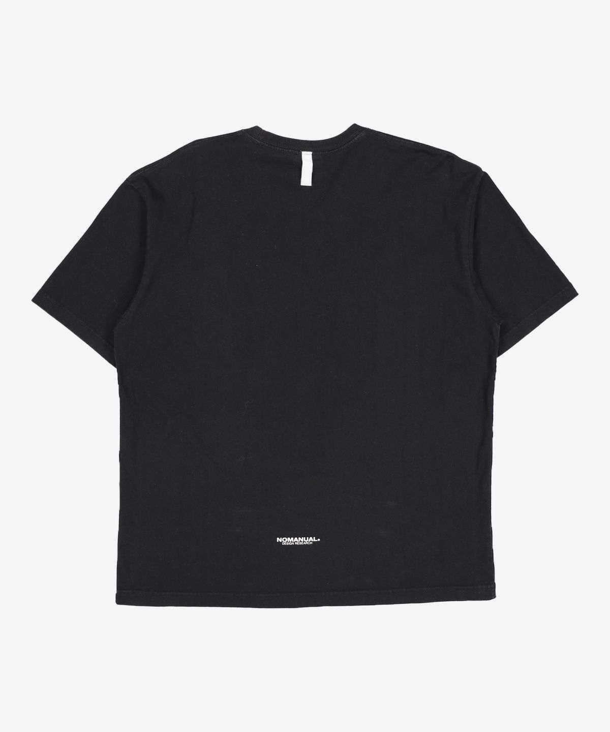 노매뉴얼(NOMANUAL) ICE SYMBOL T-SHIRT - BLACK XL