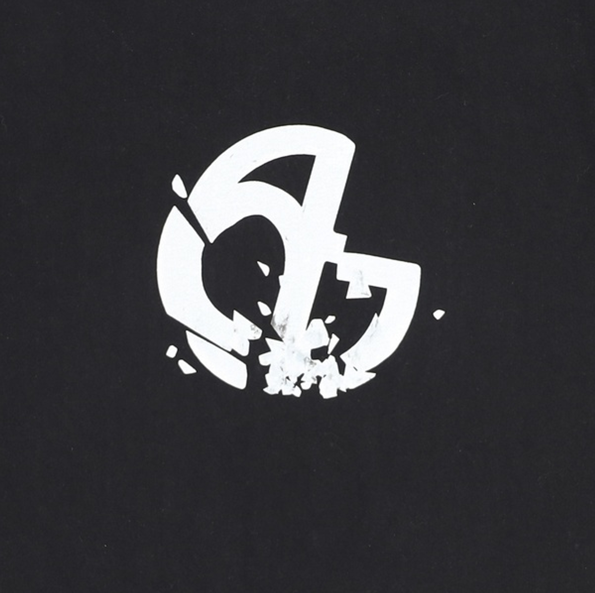 노매뉴얼(NOMANUAL) ICE SYMBOL T-SHIRT - BLACK XL