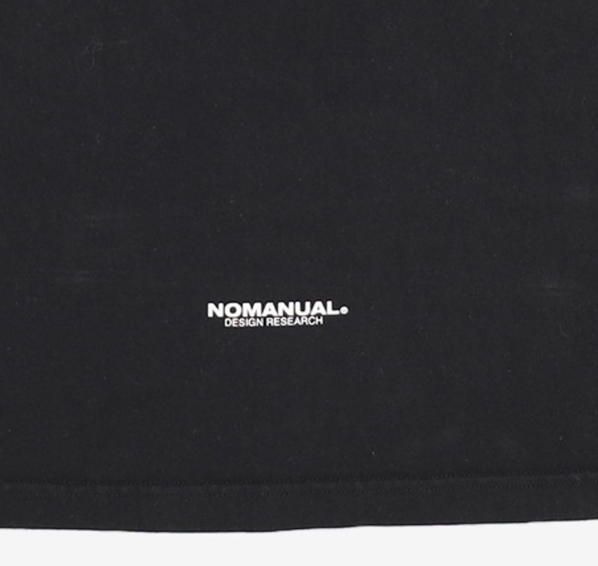 노매뉴얼(NOMANUAL) ICE SYMBOL T-SHIRT - BLACK XL