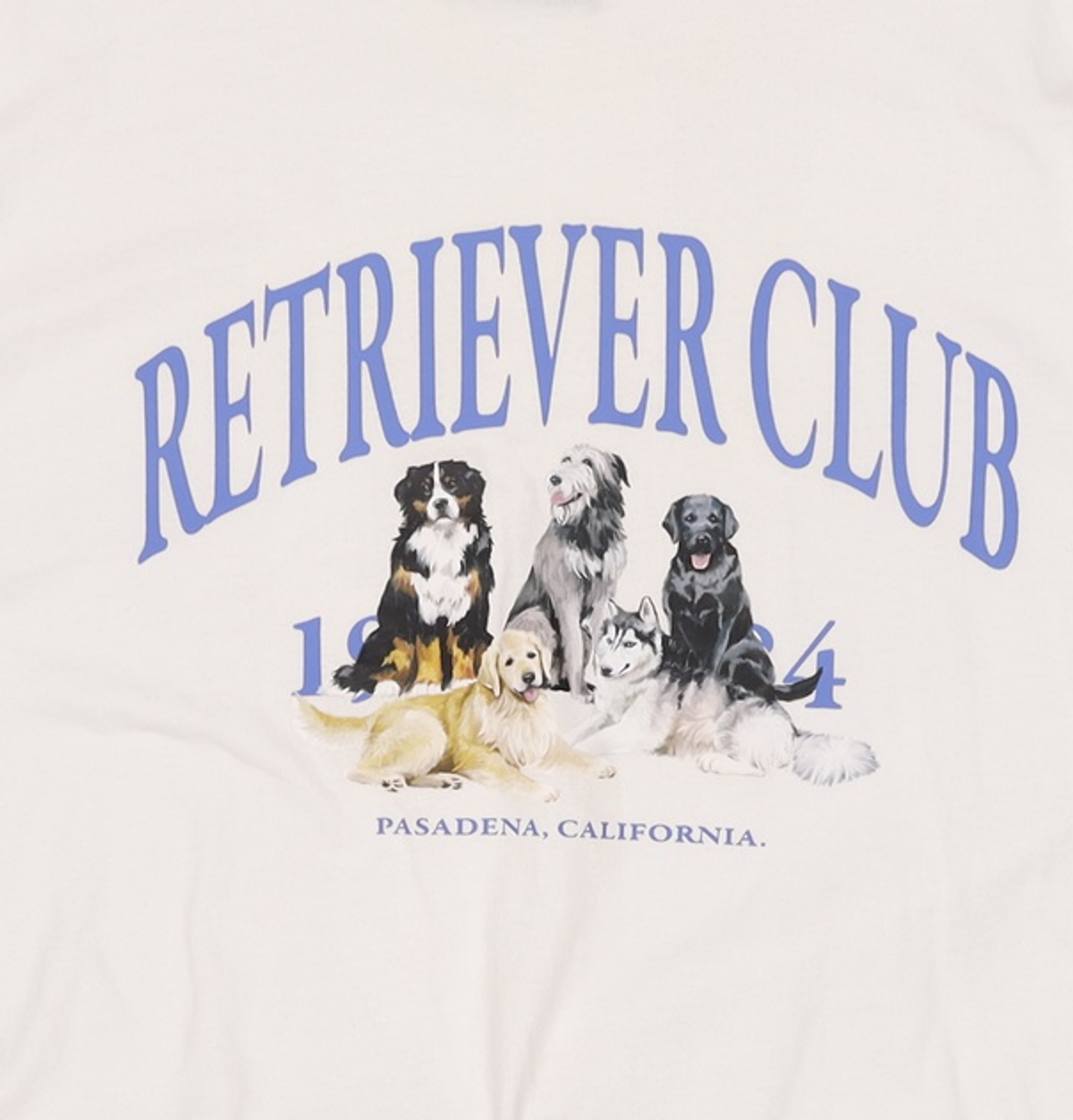 리트리버클럽(RETRIEVER CLUB) 반소매 티셔츠 L