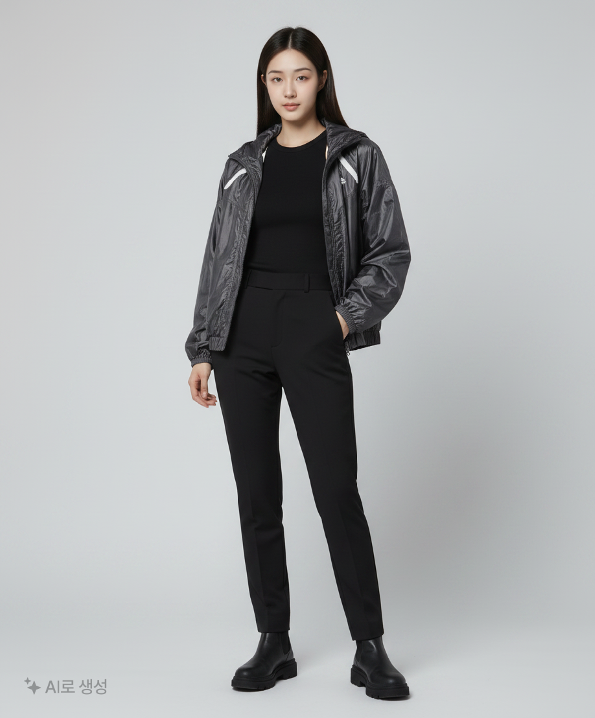 아디다스(ADIDAS) 나일론/코치 재킷 XS